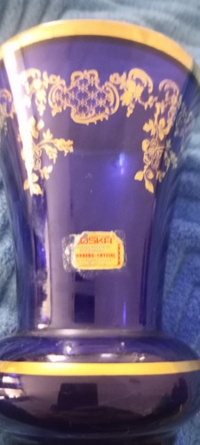 Vase joska waldkristallhütte - vase,